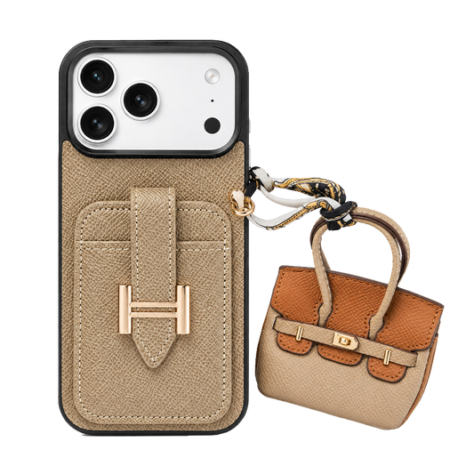 Luxury Hermès Inspired Leather Phone Case