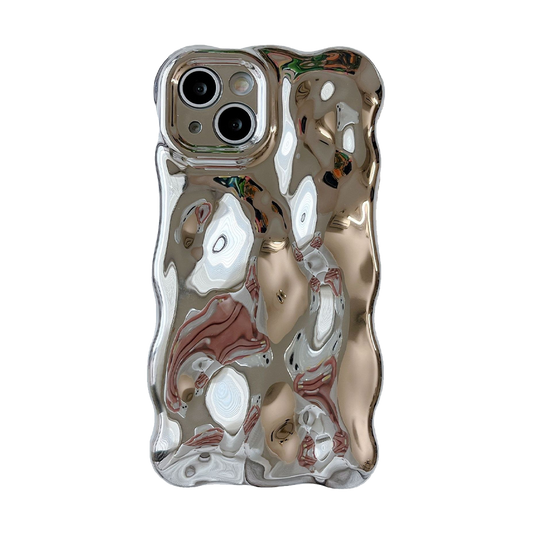 Luxury Metallic Liquid Chrome iPhone Case